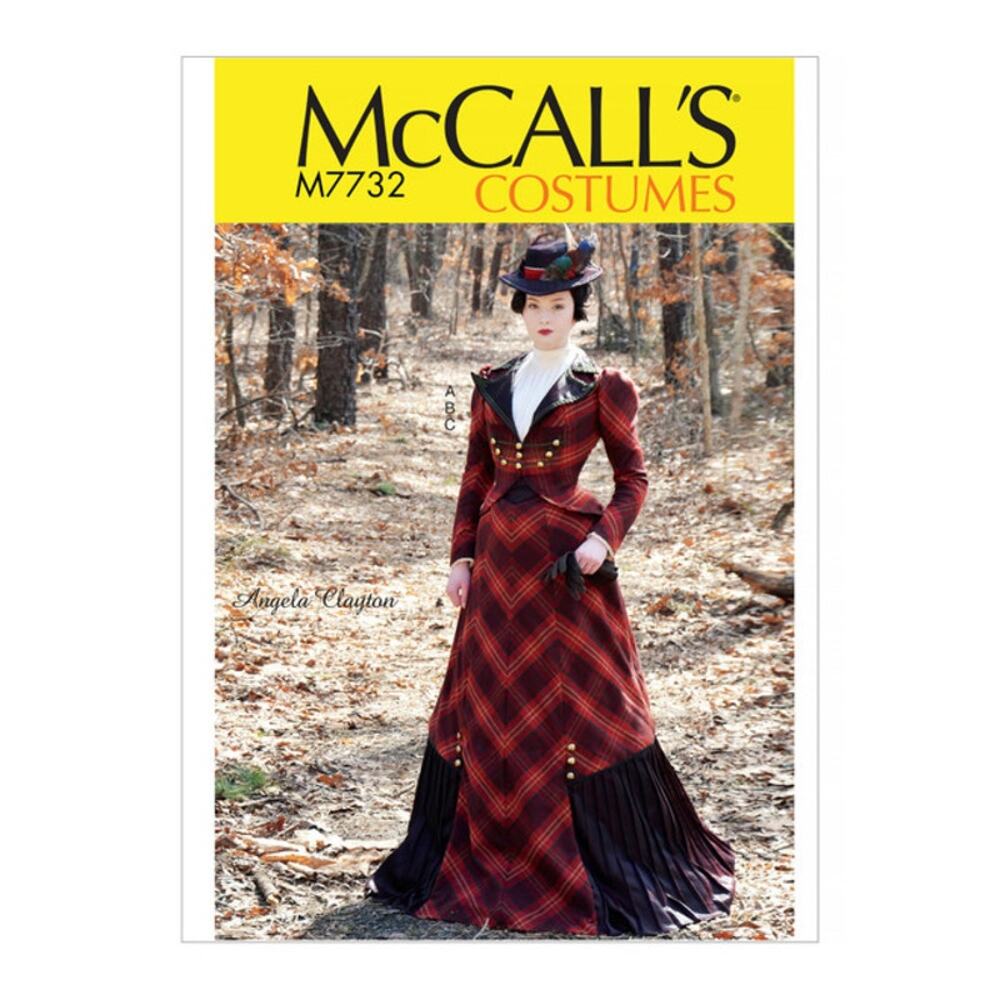 McCall's Angela Clayton Victorian Dress 1890's Size DD (12 14 16 18)